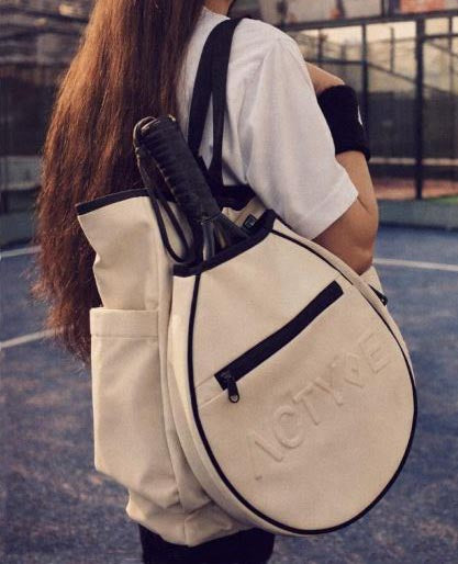 Padel Tote Bag (Ivory Court)