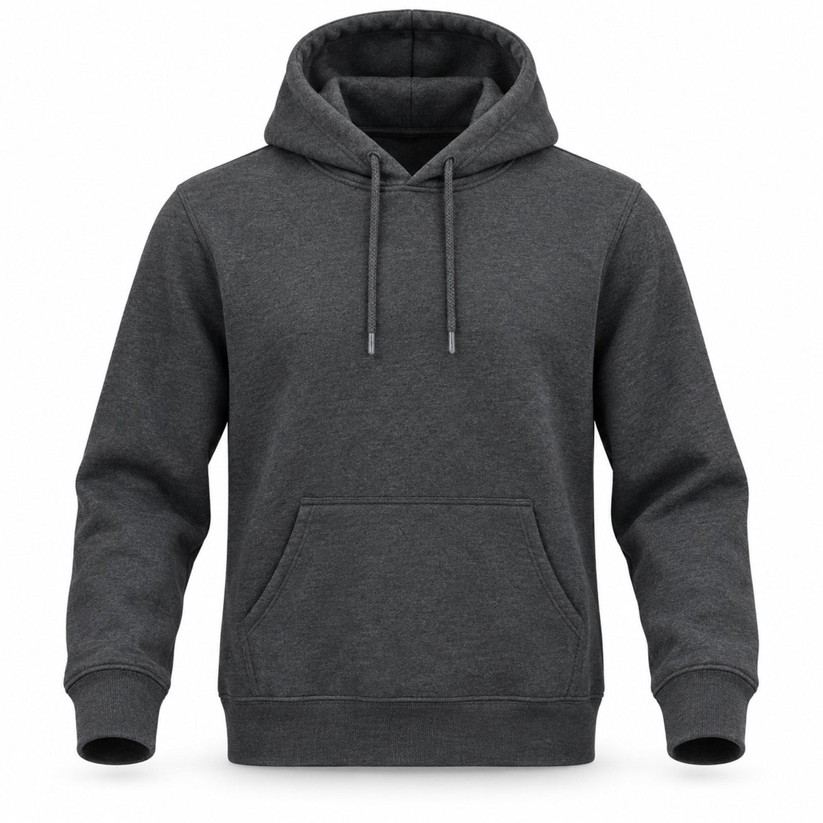 ACTYVE Charcoal Heather Hoodie - front view