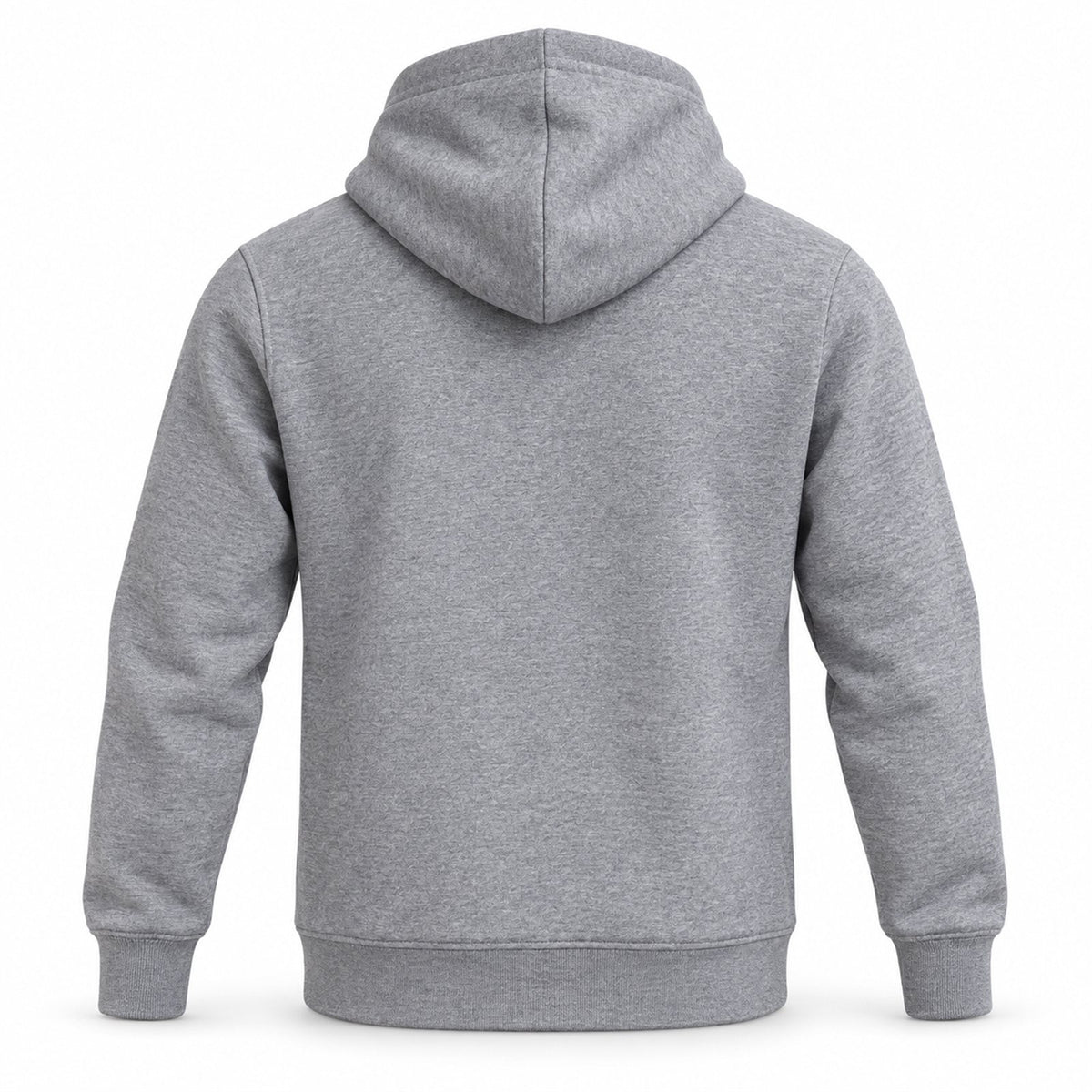 ACTYVE Heather Gray Hoodie - back view