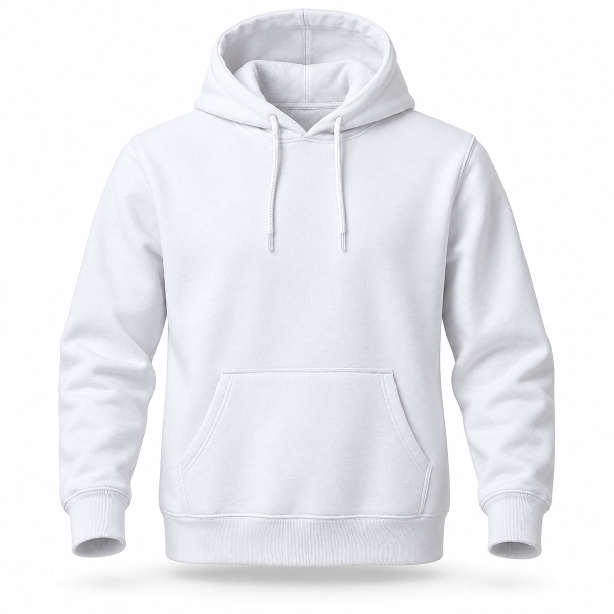 ACTYVE White Hoodie - front view