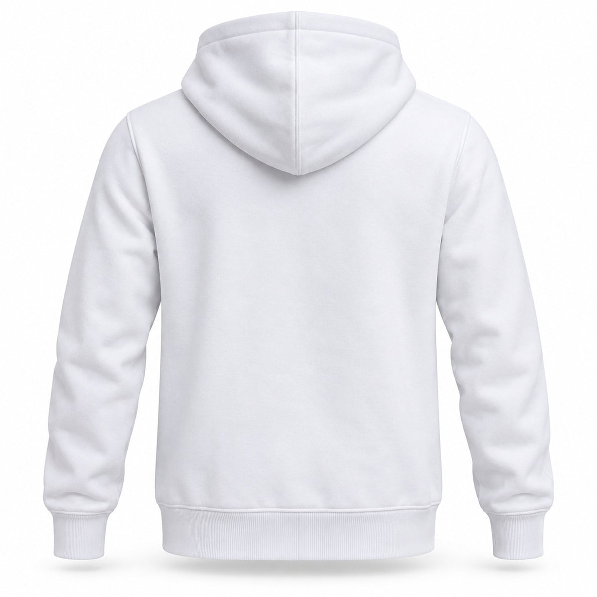 ACTYVE White Hoodie - back view