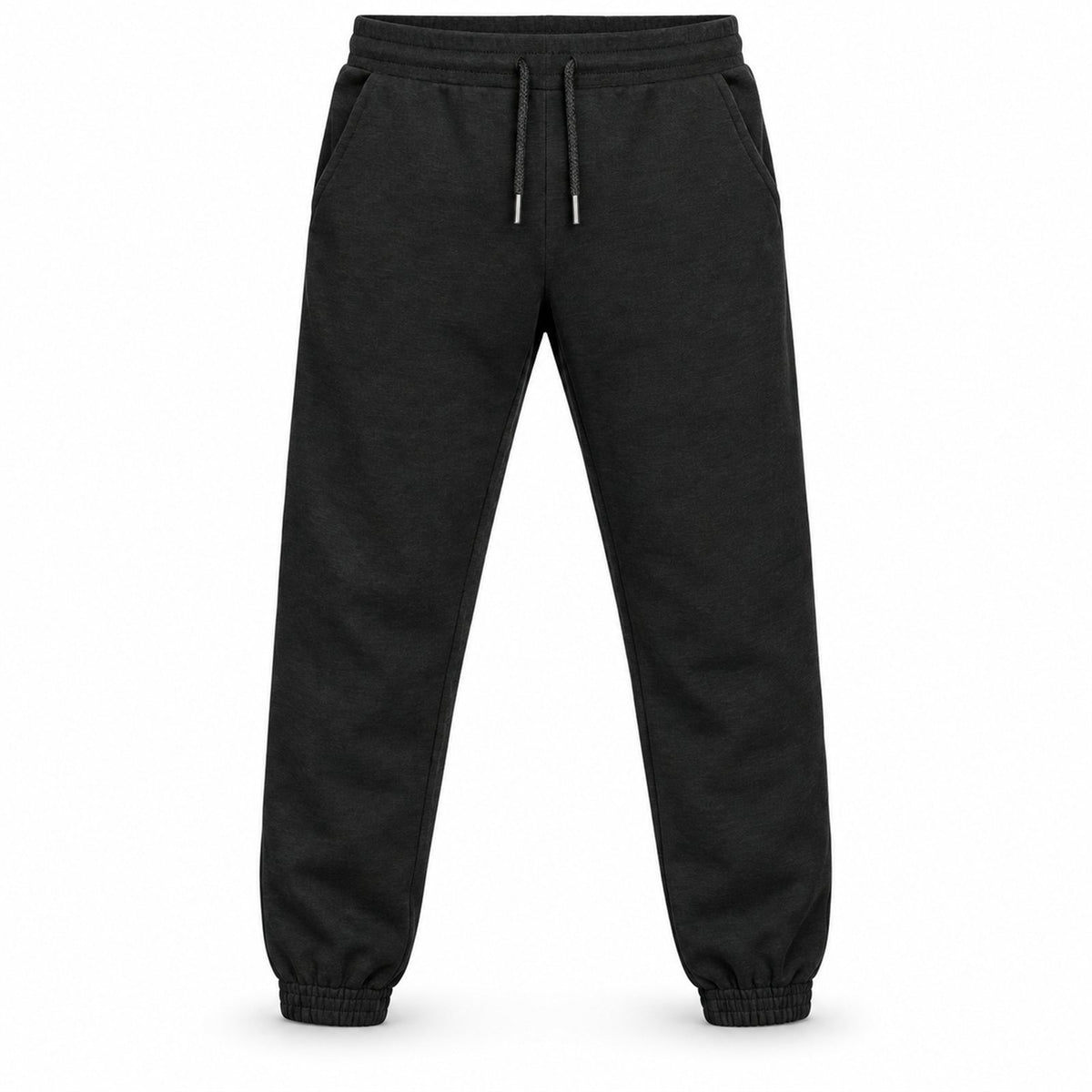 ACTYVE Black Joggers - front view