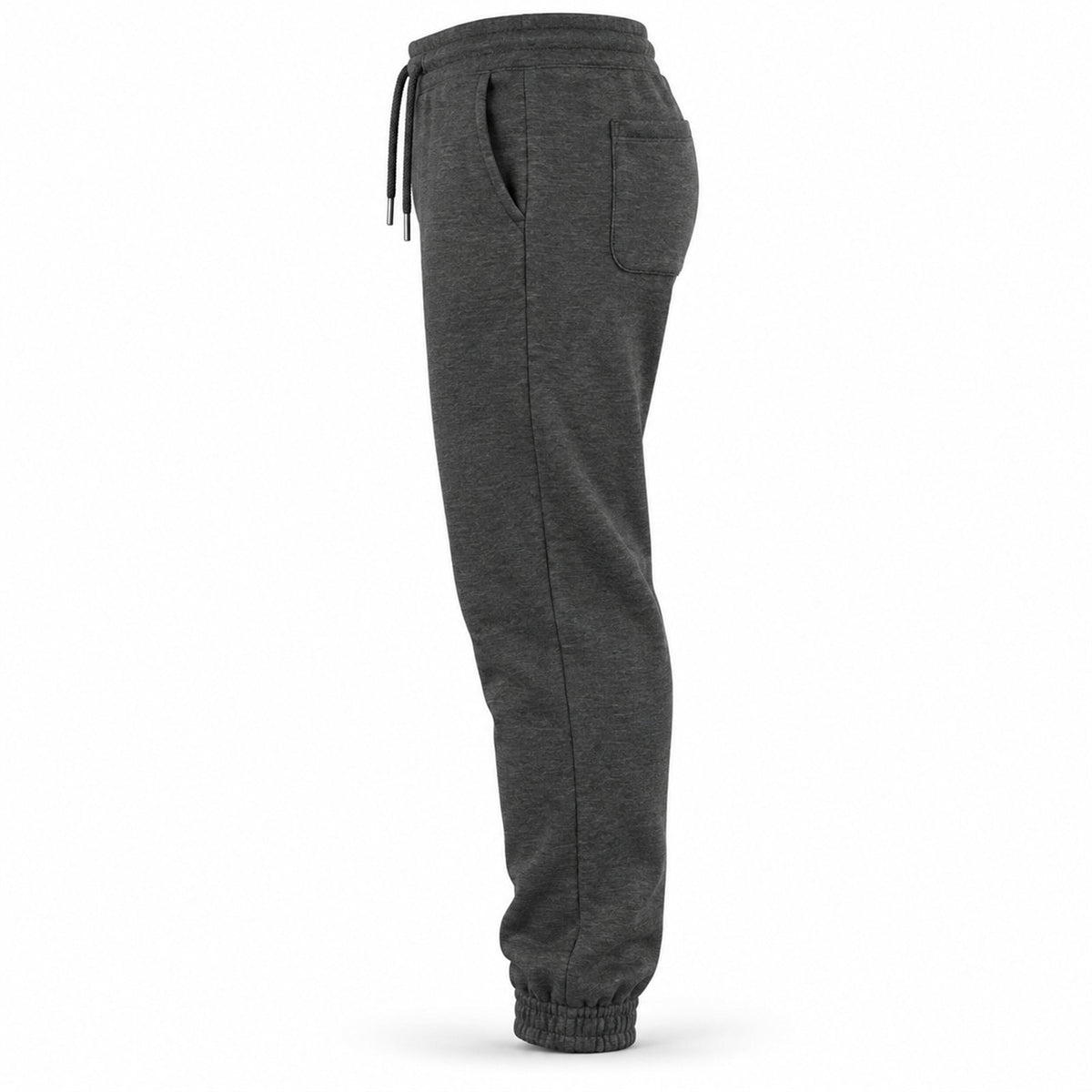 ACTYVE Charcoal Heather Joggers - side view