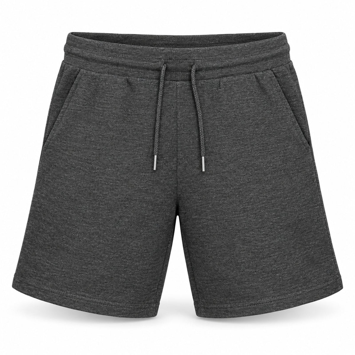 ACTYVE Charcoal Heather Shorts - front view