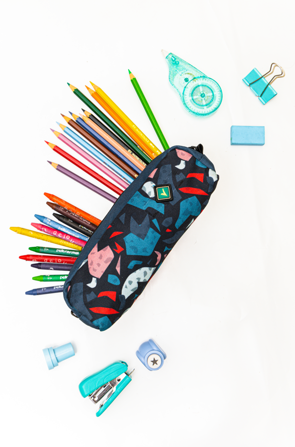 Pencil pouch (Gemini, Navy)