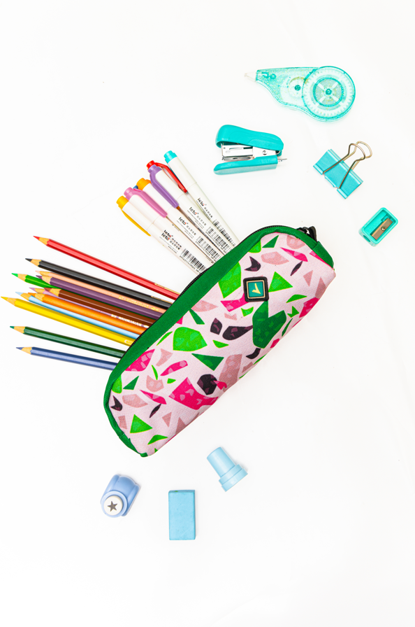 Pencil pouch (Gemini, Pink)